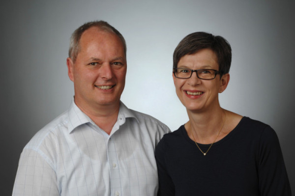 Josef Lussi-Waser, Gastgeber und Christine Lussi-Waser, Gastgeberin